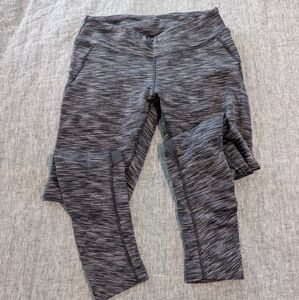 Grey/Black Mondetta Winter Leggings Small